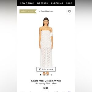 Runaway The Label White Maxi Dress